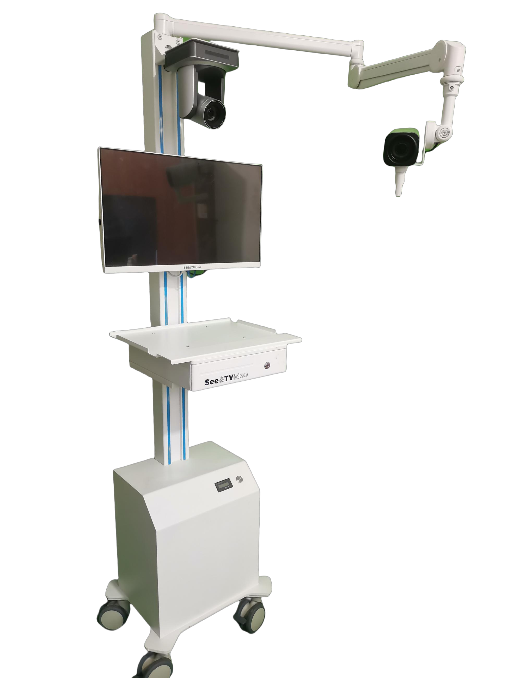 藍(lán)訊可視化移動實訓(xùn)示教推車系統(tǒng)